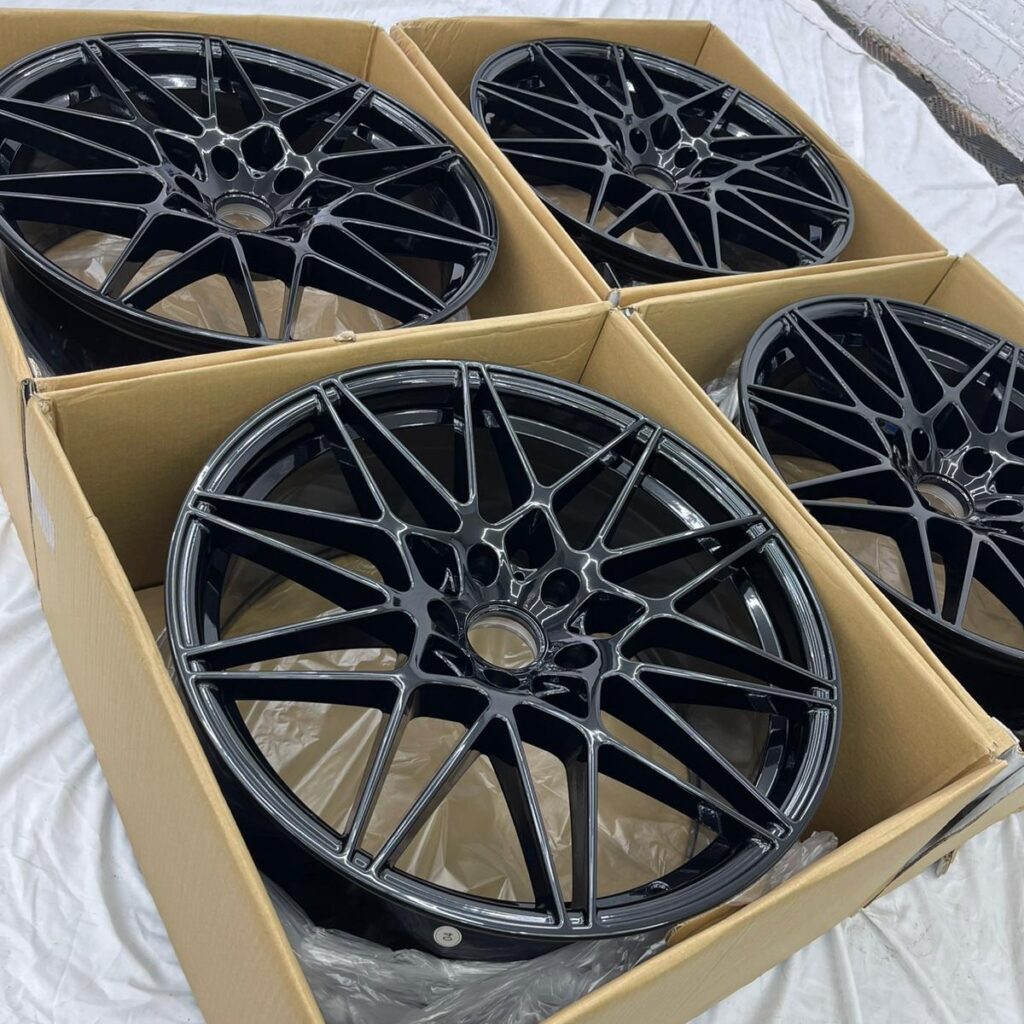 4× 20" Competition Style Alloys - Gloss Black - 5×120 - Fits BMW 2–7 Series, X3 & X4