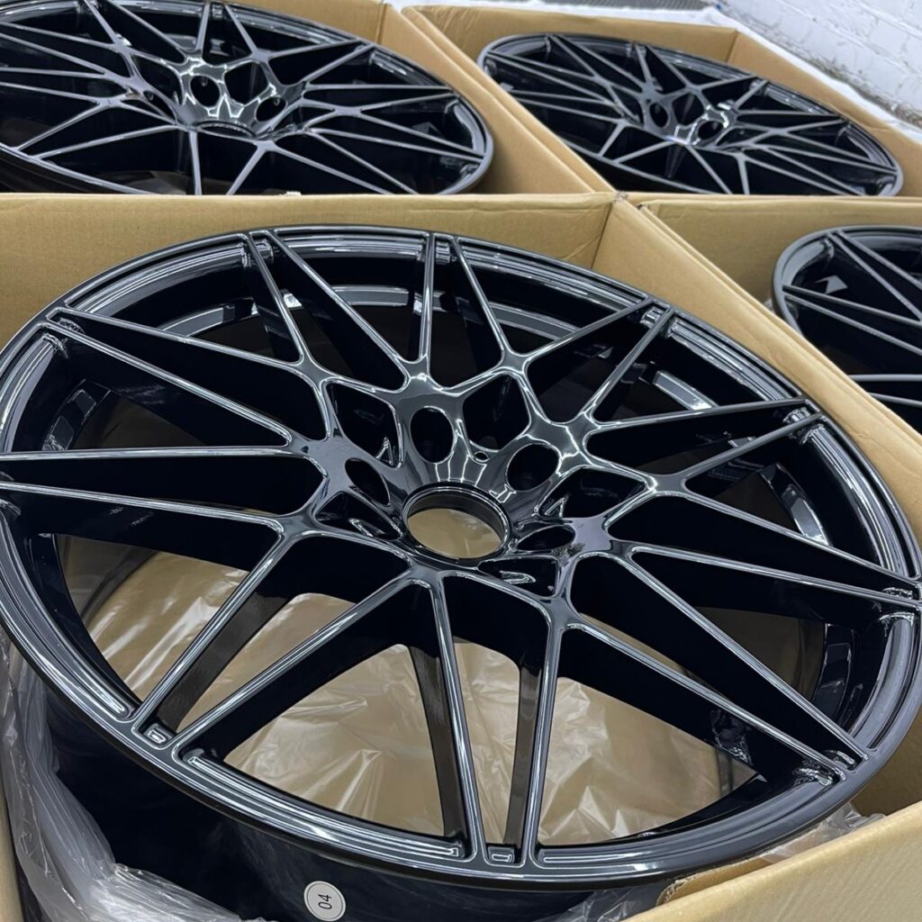 4× 20" Competition Style Alloys - Gloss Black - 5×120 - Fits BMW 2–7 Series, X3 & X4