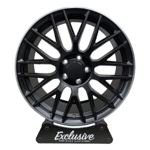 4× 19" C63 AMG 10-Spoke Style Alloys - Matt Black - 5×112 - Fits Mercedes C/E/S Class, CLS & GLC