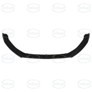 Gloss Black Front Splitter Lip (3-Piece) - Fits Audi A4/S4 B9 S-Line (2016-2018)