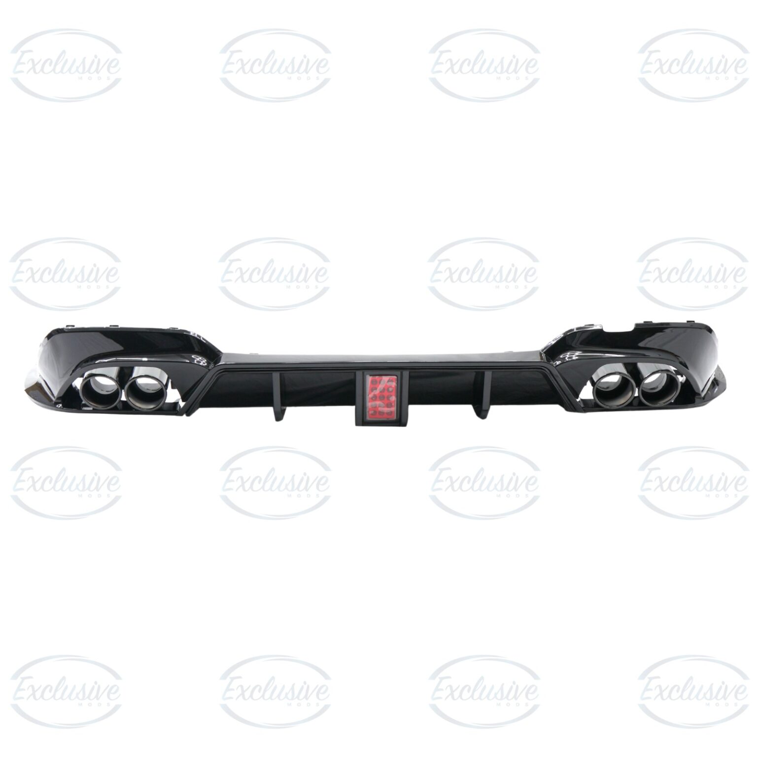 Gloss Black F1 Style Diffuser - Fits BMW 3 Series G20 M Sport (2018-2022)