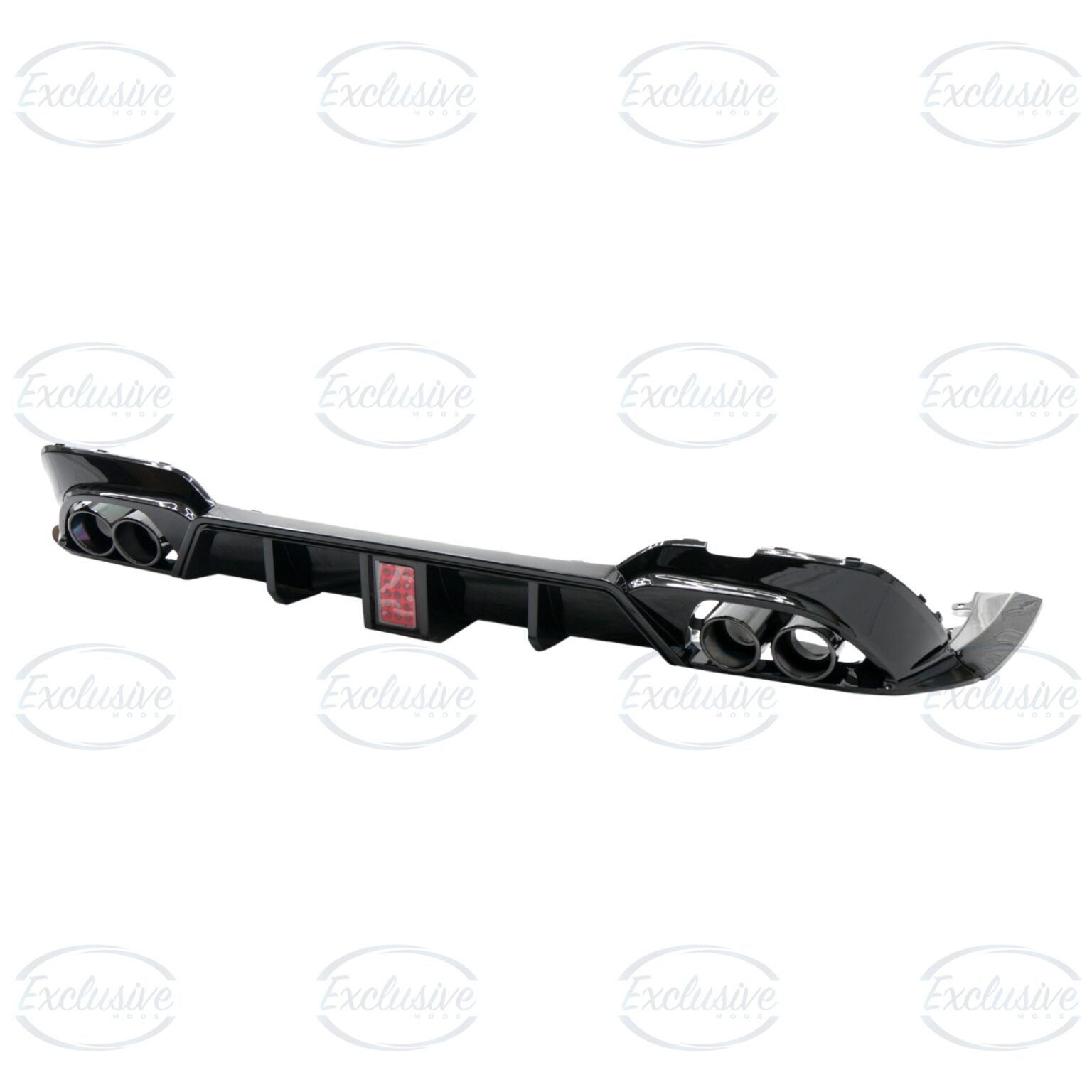 Gloss Black F1 Style Diffuser - Fits BMW 3 Series G20 M Sport (2018-2022)