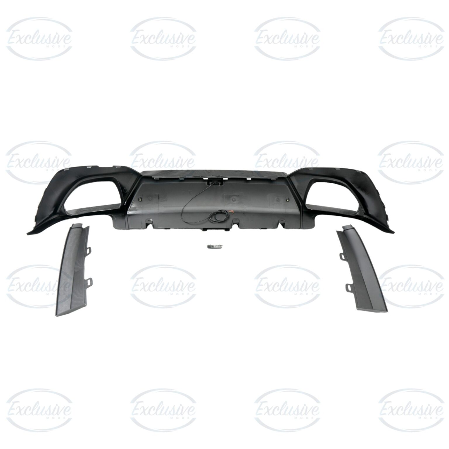 Gloss Black F1 Style Diffuser - Fits BMW 3 Series G20 M Sport (2018-2022)