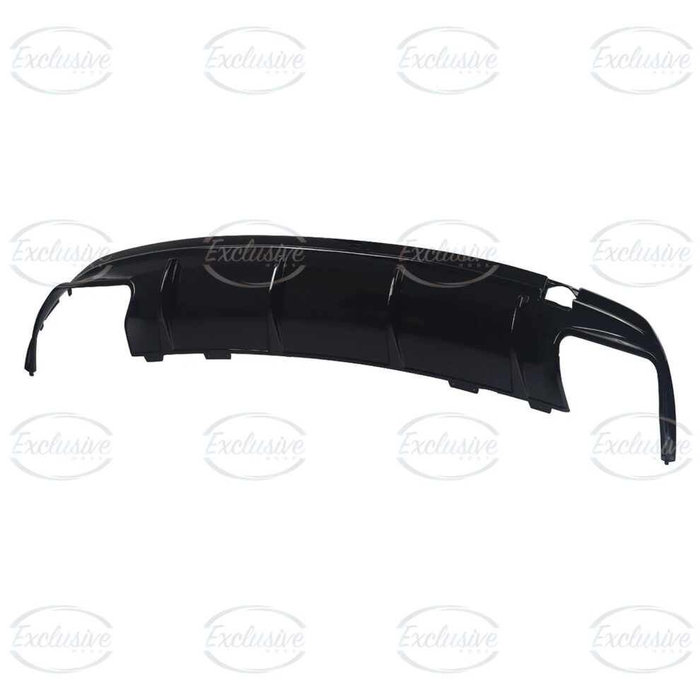 Gloss Black CLA45 AMG Style Diffuser - Fits Mercedes CLA C117/X117 AMG Line (2013-2019)