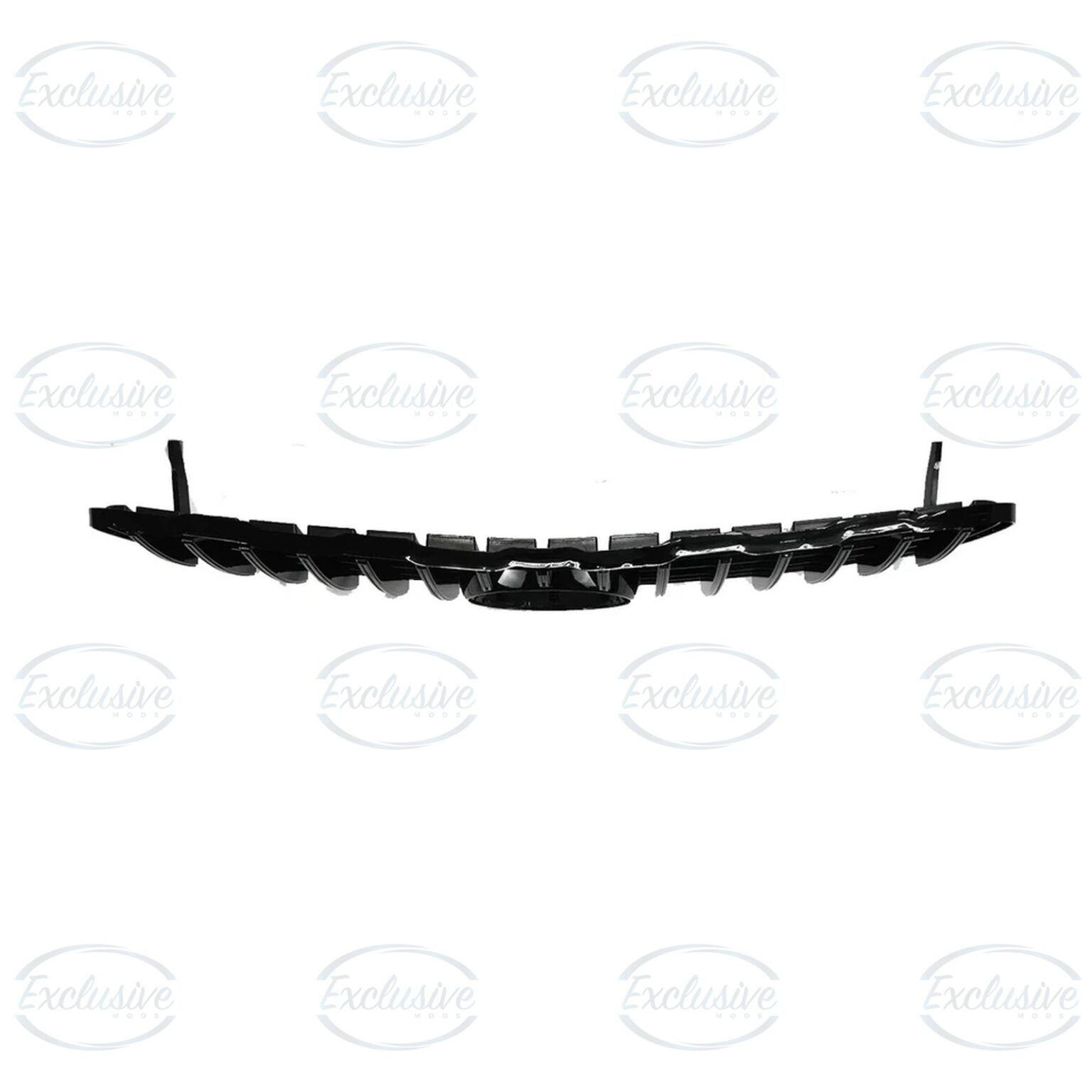 Gloss Black Panamericana Style Grille - Fits Mercedes GLA X156 (2013-2015)