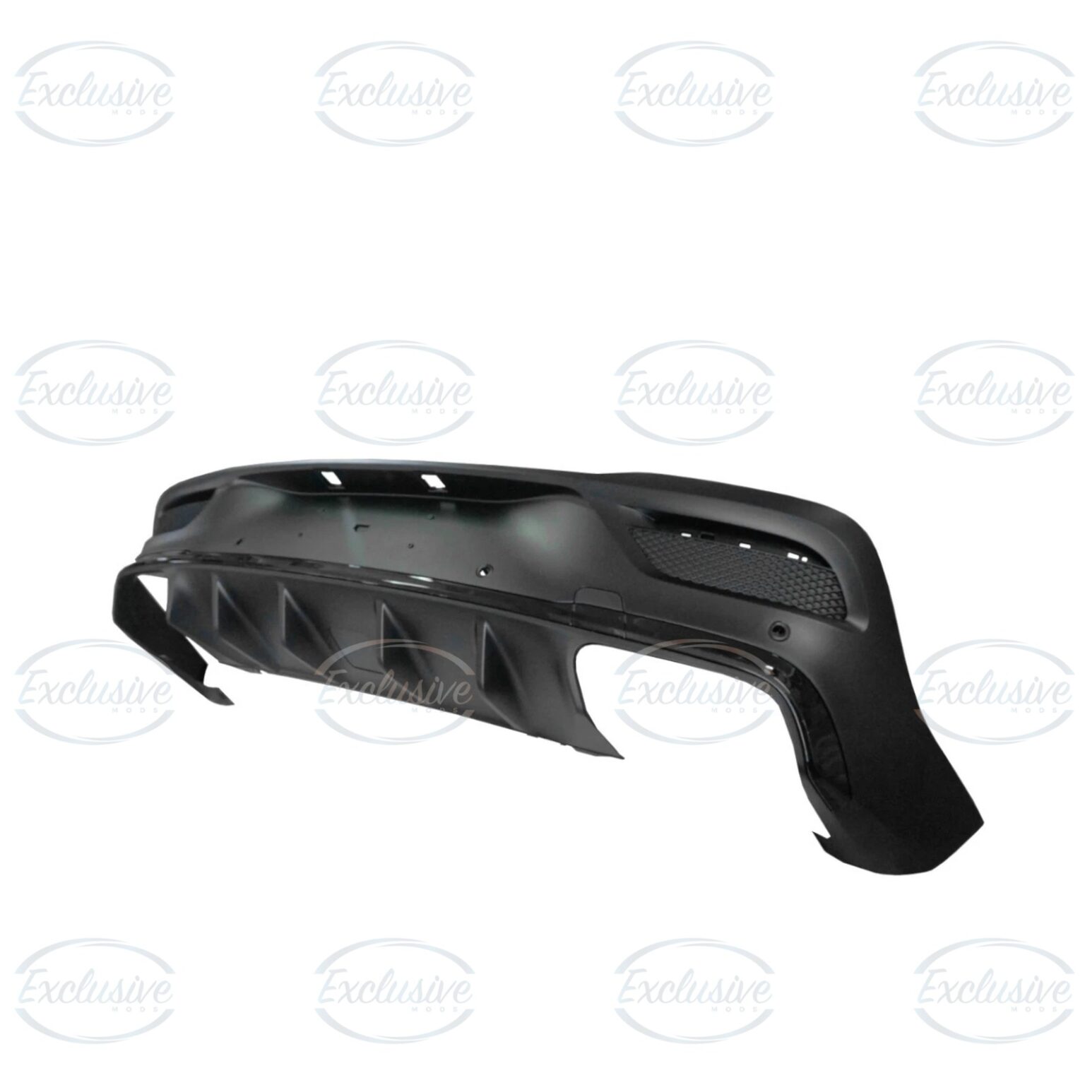 Gloss Black GLE63 AMG Style Diffuser - Fits Mercedes GLE C167 AMG Line (2020+)
