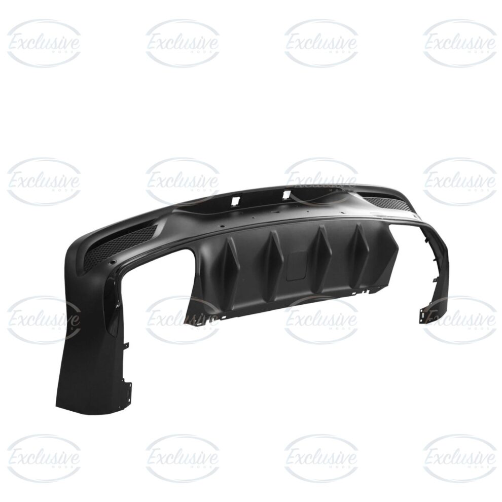 Gloss Black GLE63 AMG Style Diffuser - Fits Mercedes GLE C167 AMG Line (2020+)