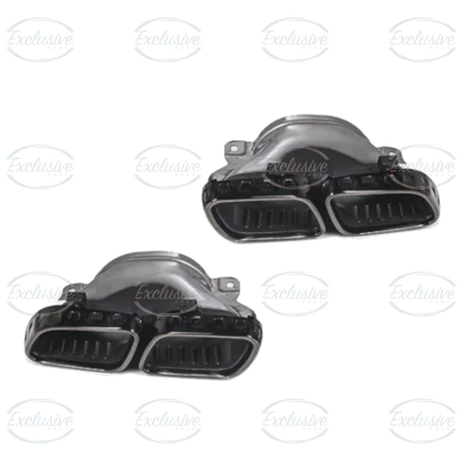 Gloss Black GLE63 AMG Style Diffuser - Fits Mercedes GLE C167 AMG Line (2020+)