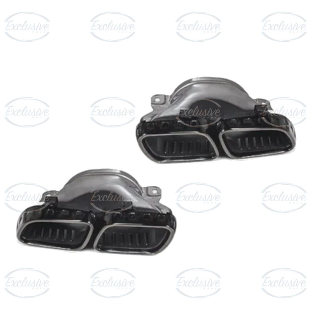 Gloss Black GLE63 AMG Style Diffuser - Fits Mercedes GLE C167 AMG Line (2020+)