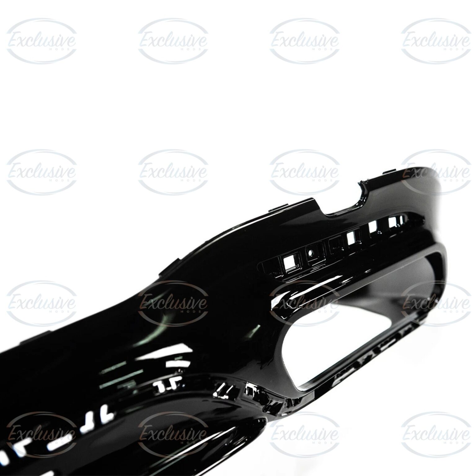 Matte Black S63 AMG Style Diffuser - Fits Mercedes S Class W222 Facelift AMG Line (2017-2020)