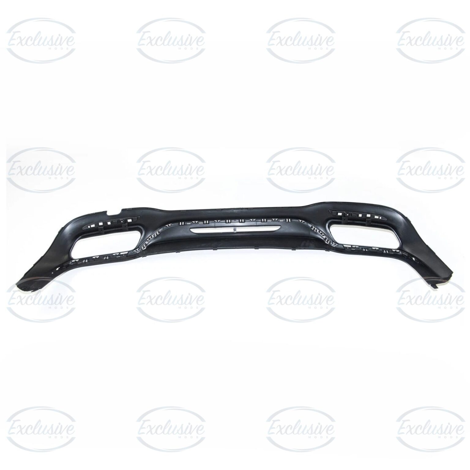 Matte Black S63 AMG Style Diffuser - Fits Mercedes S Class W222 Facelift AMG Line (2017-2020)